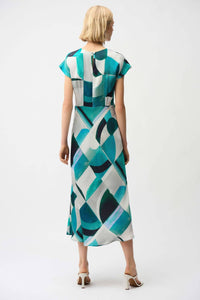 Joseph Ribkoff - Satin Midi Dress
