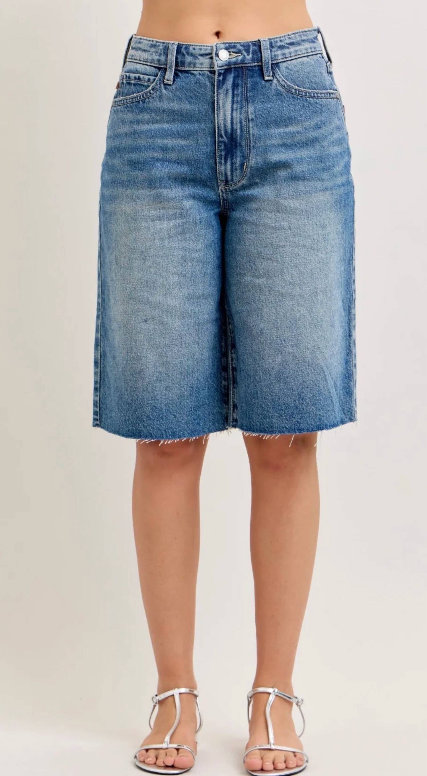 Judy Blue - High Waist Rigid Magic Jorts