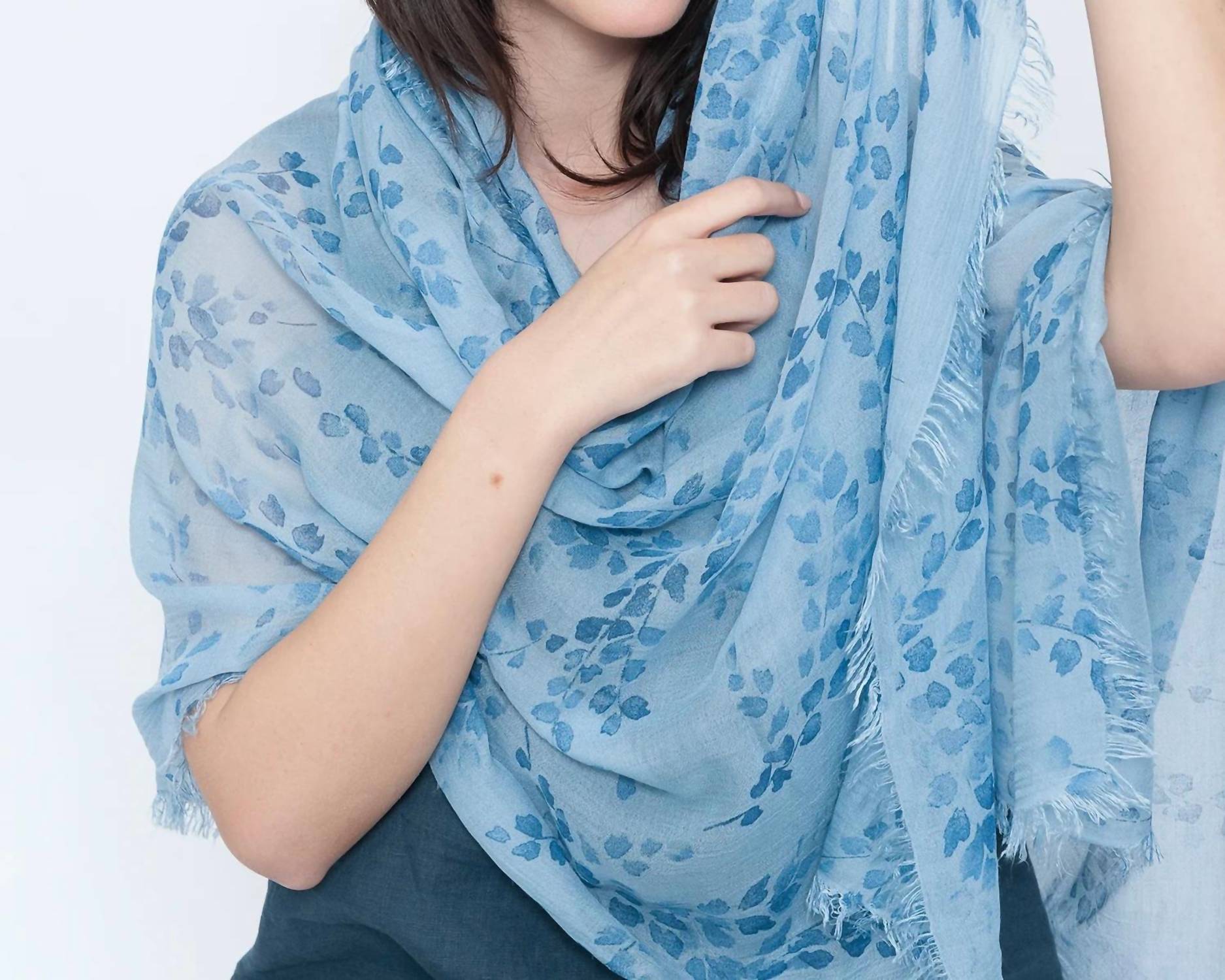 Blueberry - Wisteria Scarf