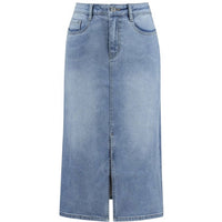 Joseph Ribkoff - Knee-length Denim Skirt
