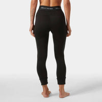 Helly Hansen LIFA Merino 3/4 Pant in black - women's pants - detail view