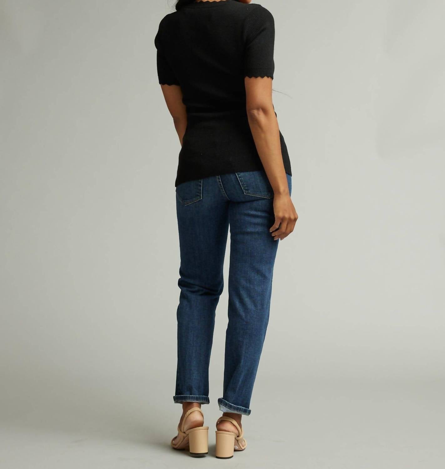 Downeast - Scallop Short Sleeve Sweater