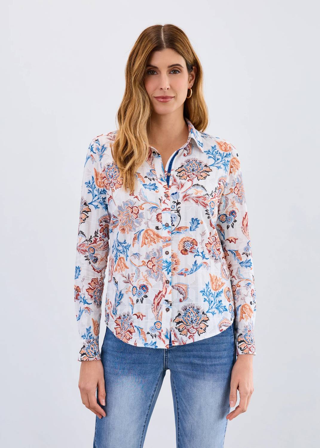 Fdj - Chloe Classic Long-sleeve Shirt