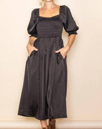 Elloh - Women's Ruffle Puff Dress