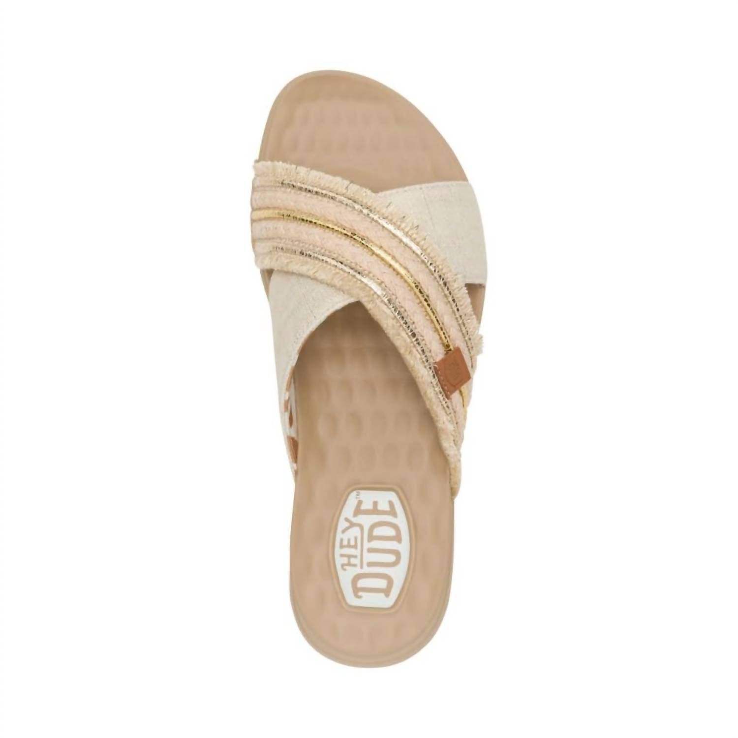 Hey Dude - Women's Christi Slide Fringe Sandal