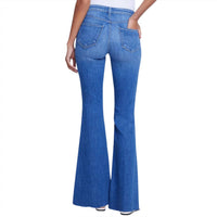 L'Agence - Women's Sera High Rise Sneaker Flare Jean
