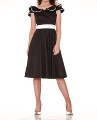Orchid Bloom - Arianna Swing Dress