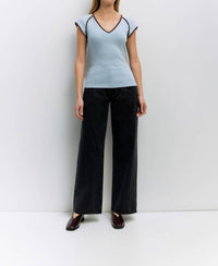 Mod Ref - Patricia Vintage Raglan Knit Top