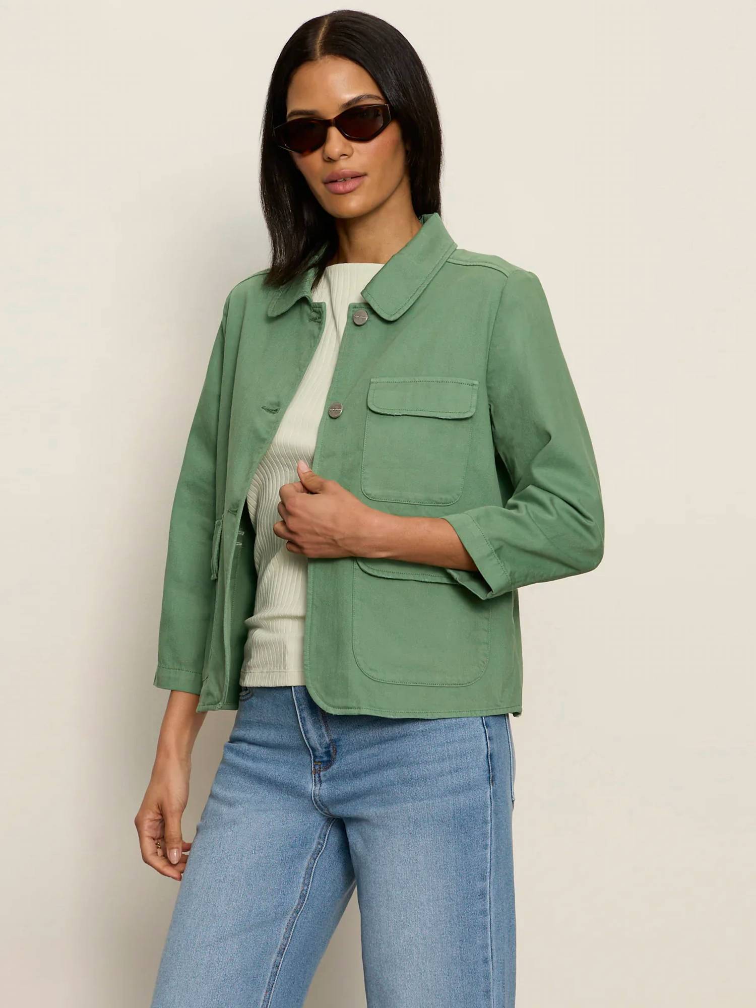Sanctuary - Crop Chore Jacket