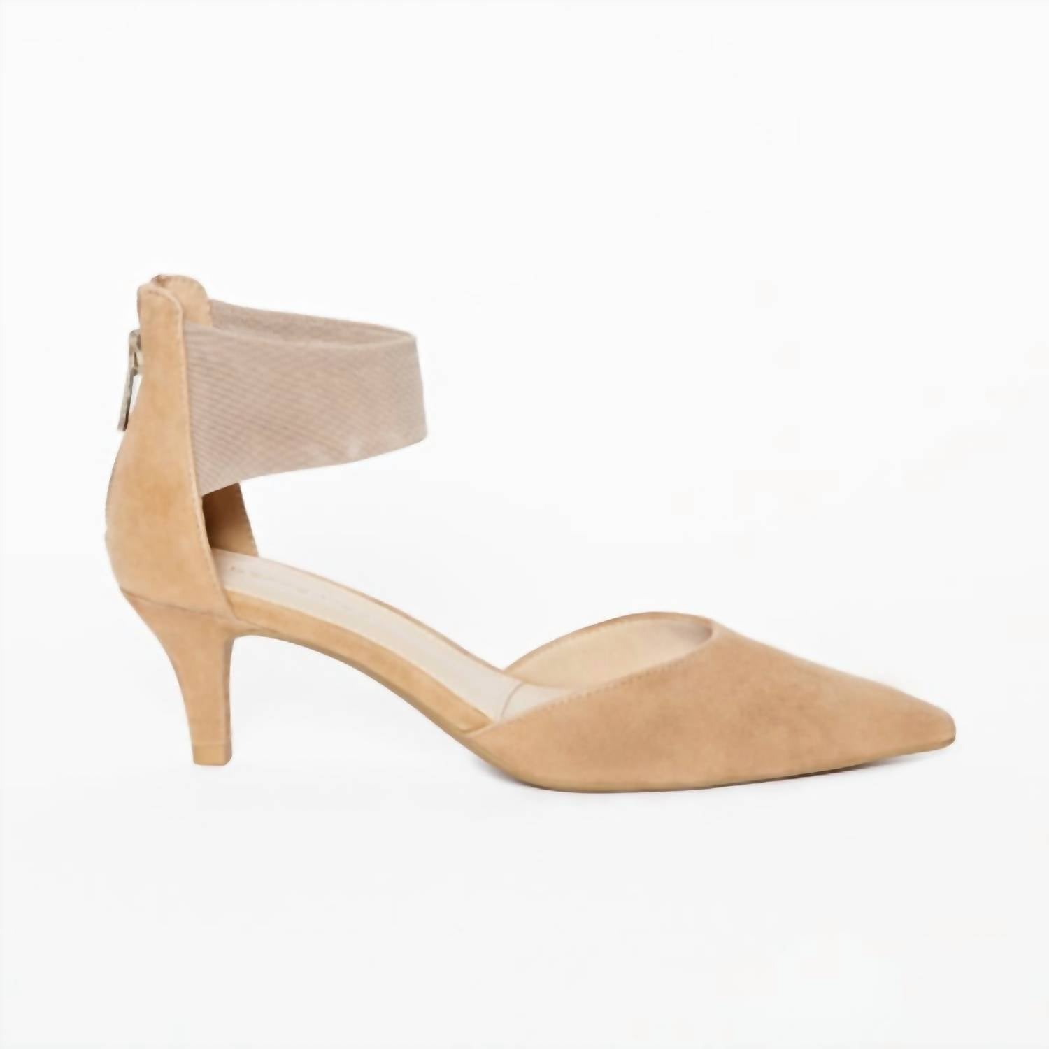 Pelle Moda - Women's Suede Mesh Heels