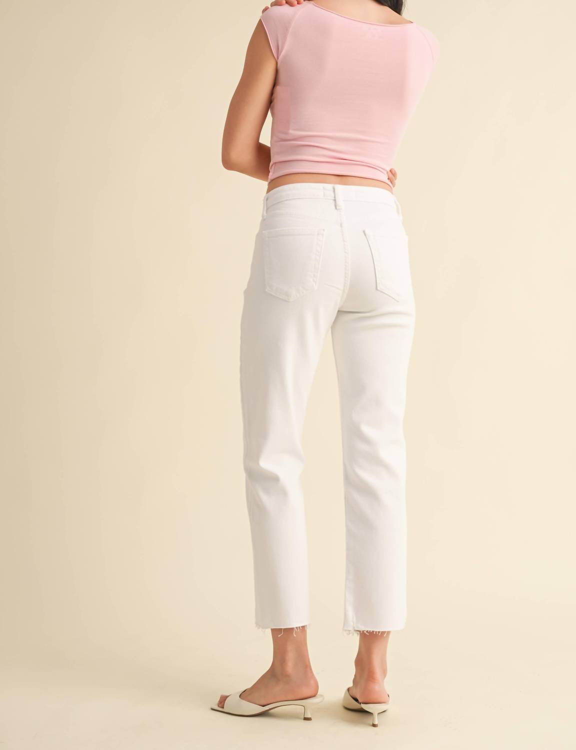 Just Black Denim - High Rise Vintage Straight Jeans
