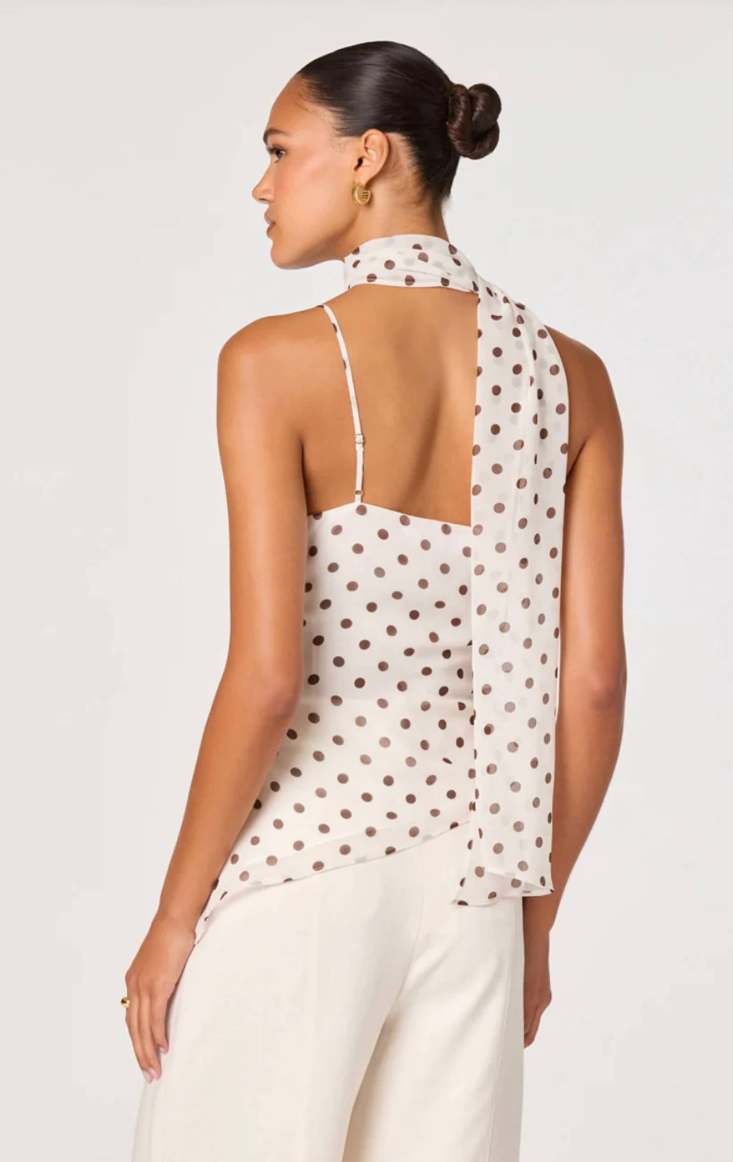 Astr - Adrie Scarf Top