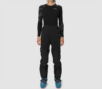 SALEWA Sella Durastretch Hybrid Pant in blackout - women's pants