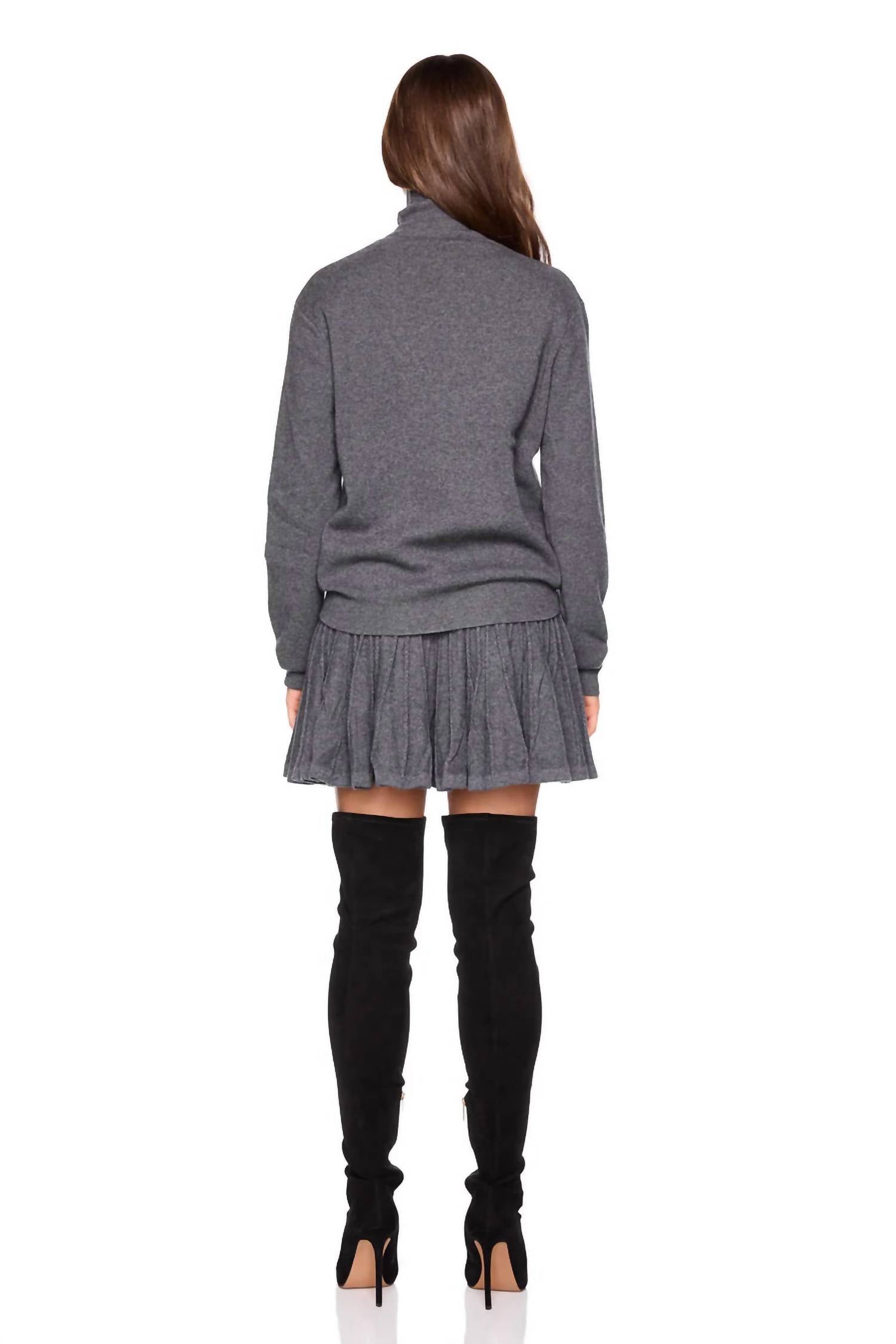 Susana Monaco - Pointelle Sweater Skirt