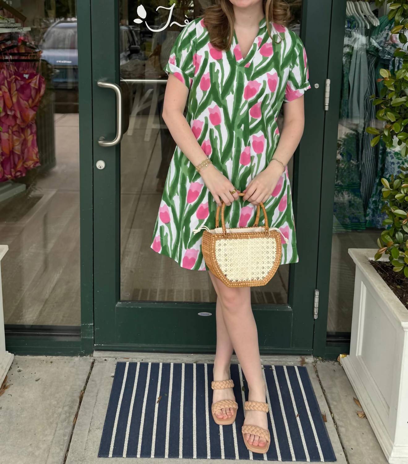Fitzroy & Willa - Clarette Short Sleeve Dress