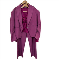 Peekskill - Top, Blazer and Pants 3 Piece Suit Set