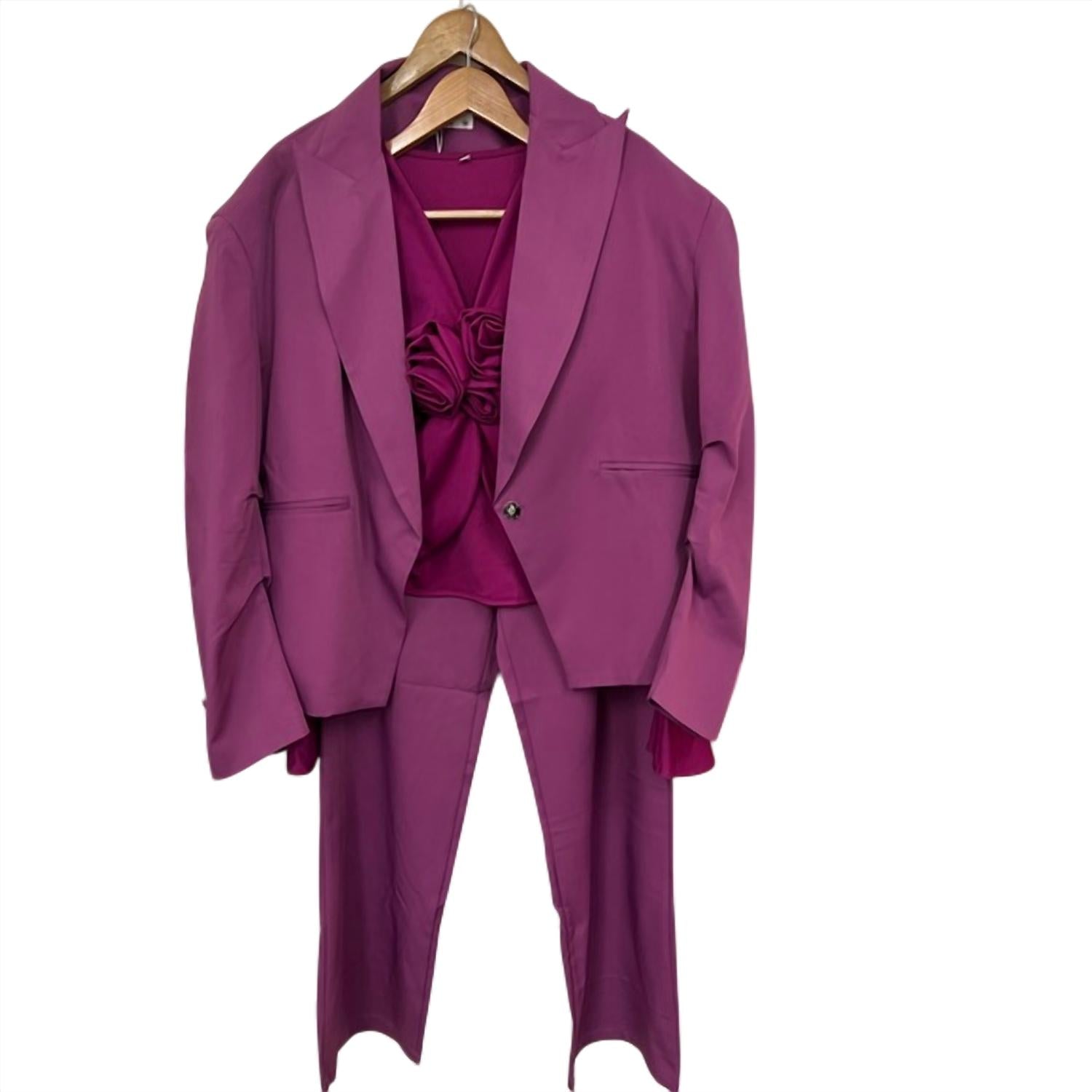 Peekskill - Top, Blazer and Pants 3 Piece Suit Set