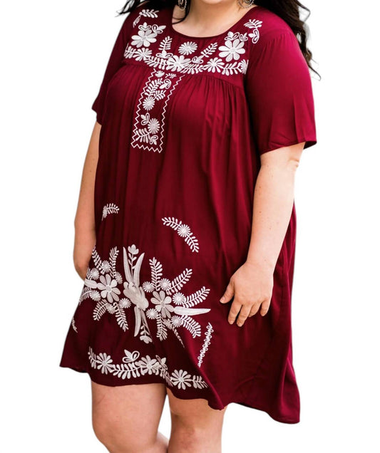 Layerz Clothing - Jenifer Embroidered Dress