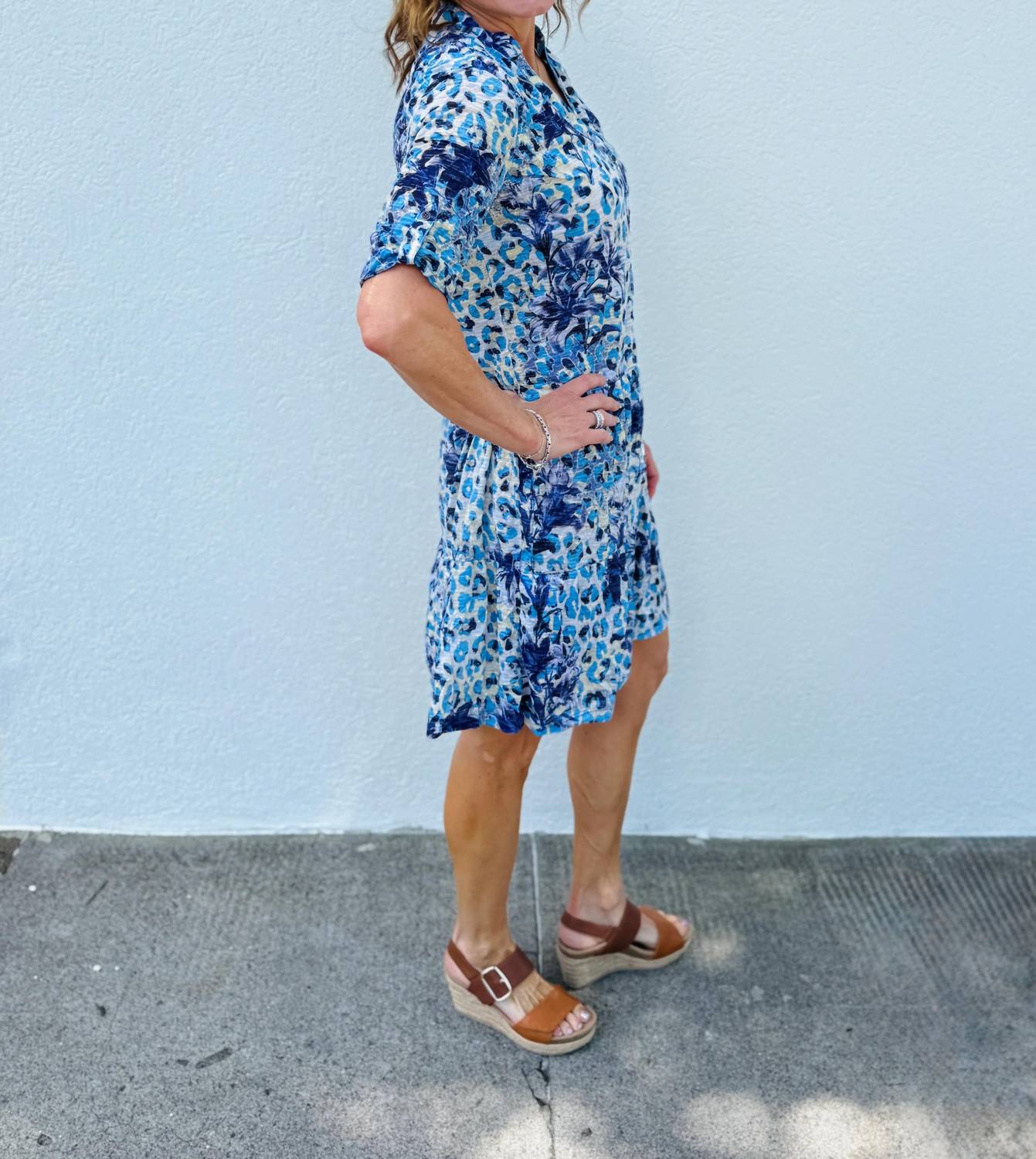David Cline - Lauren Tiered Dress