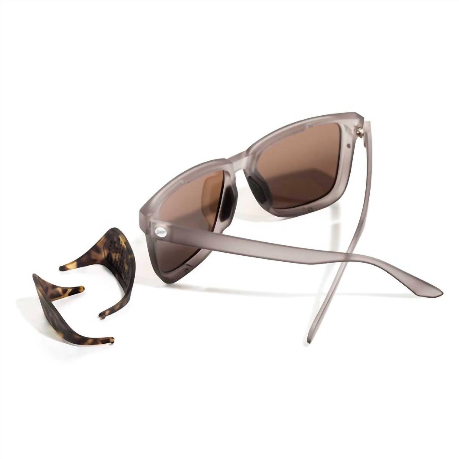 Sunski Women's Couloir Square Sunglasses in mist amber - women's accessory - view 4