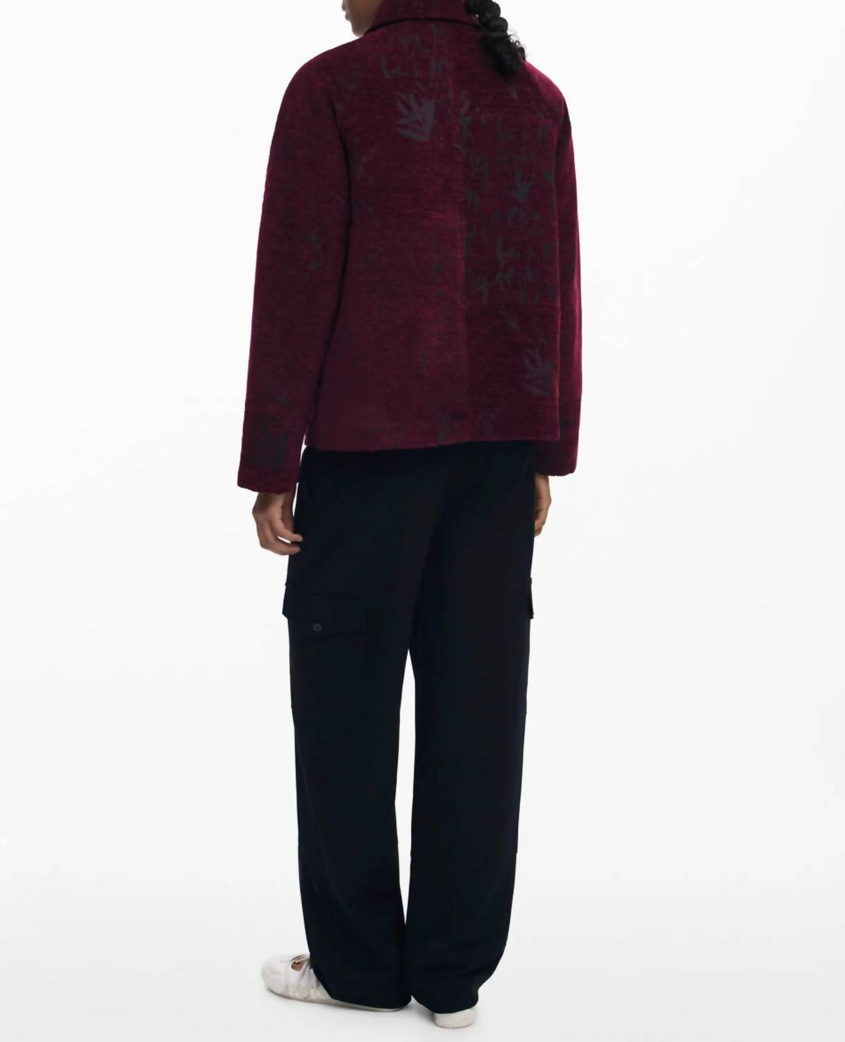 Desigual - Enri Chenille Snap And Zip Jacket