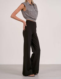 Elan - Flare Elastic Waist Pants