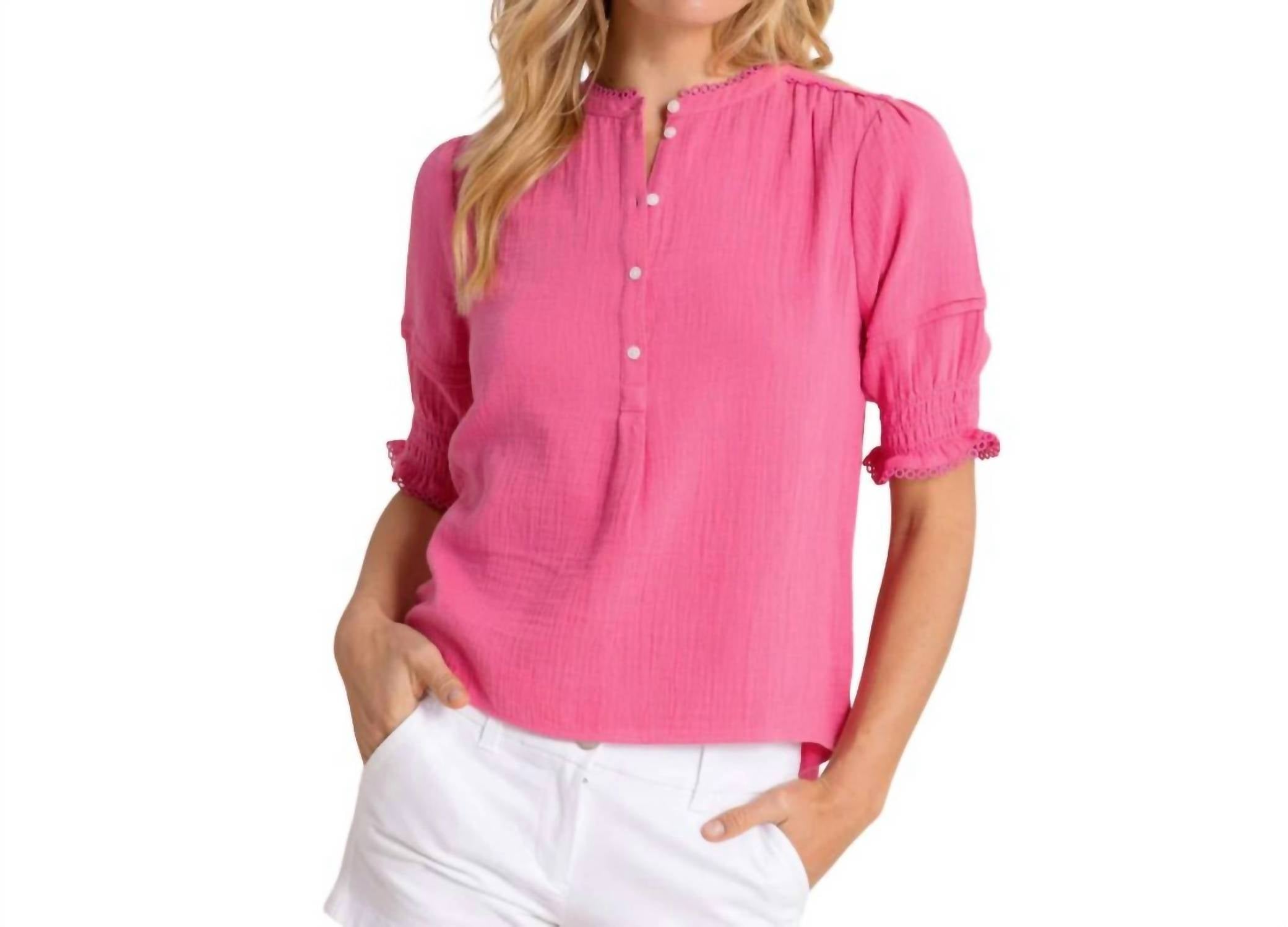 Southern Tide - Short Sleeve Harlow Top