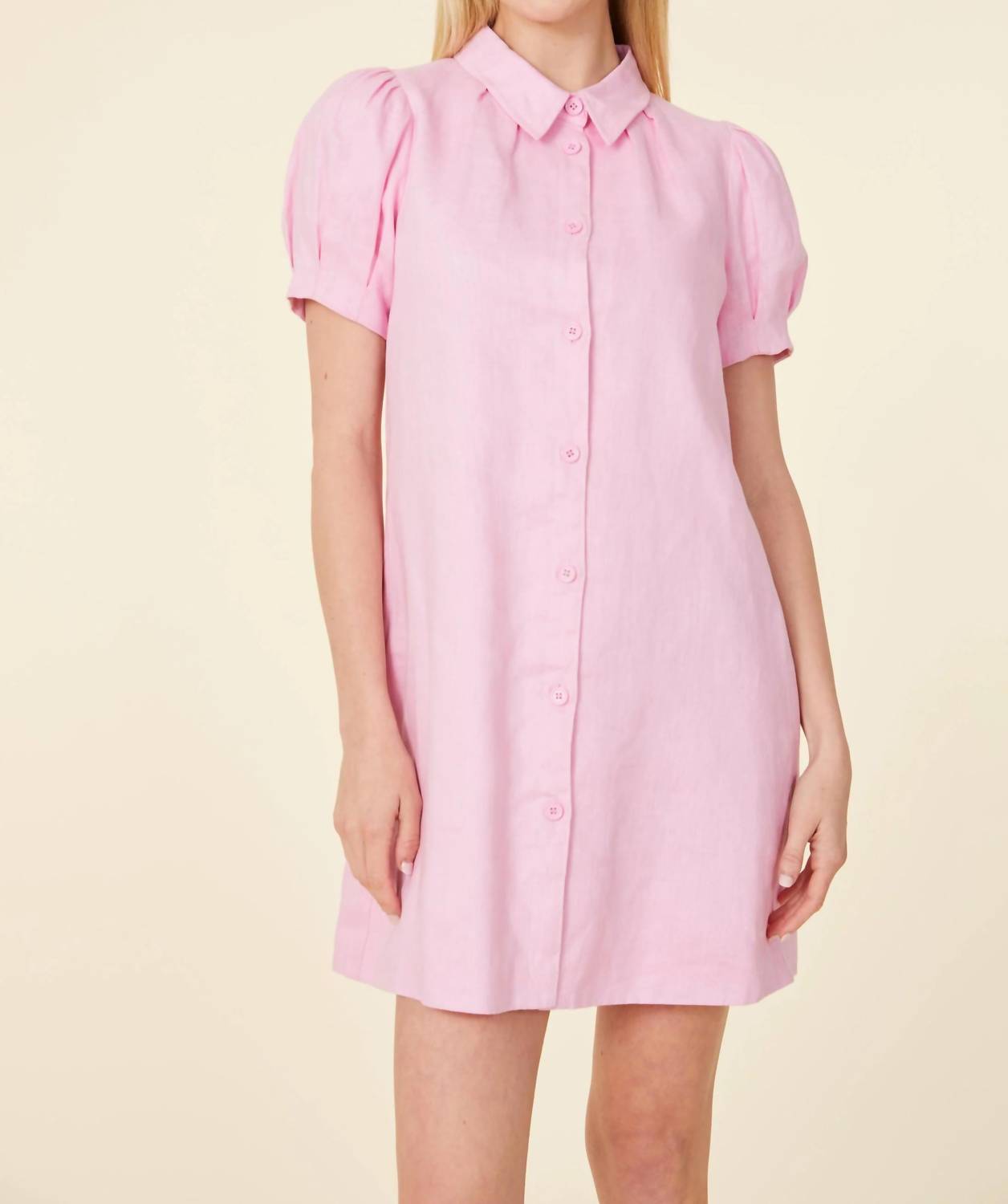 Dolce Cabo - Linen Button Down Dress