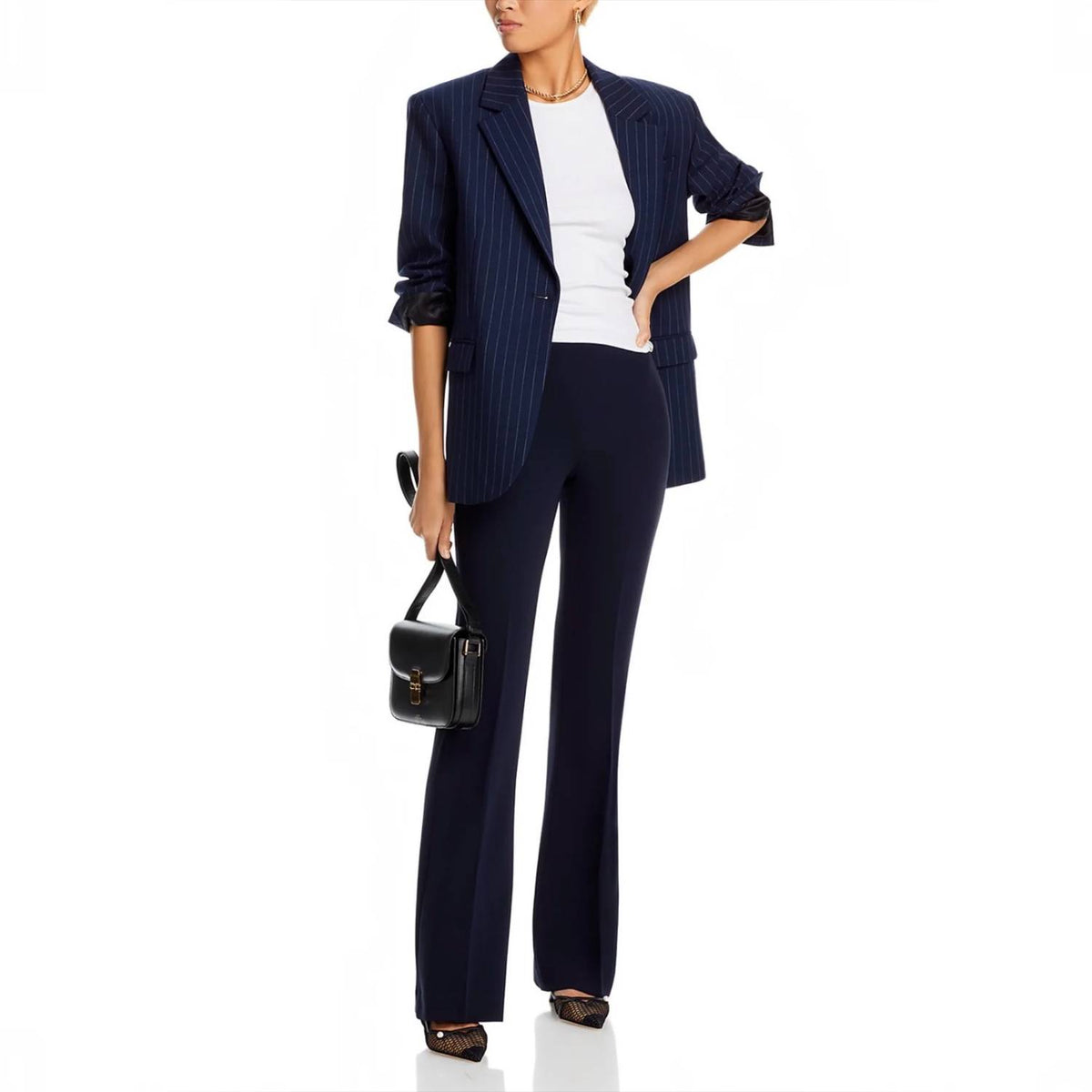 Theory - Demitria Admiral Crepe Flared Pants