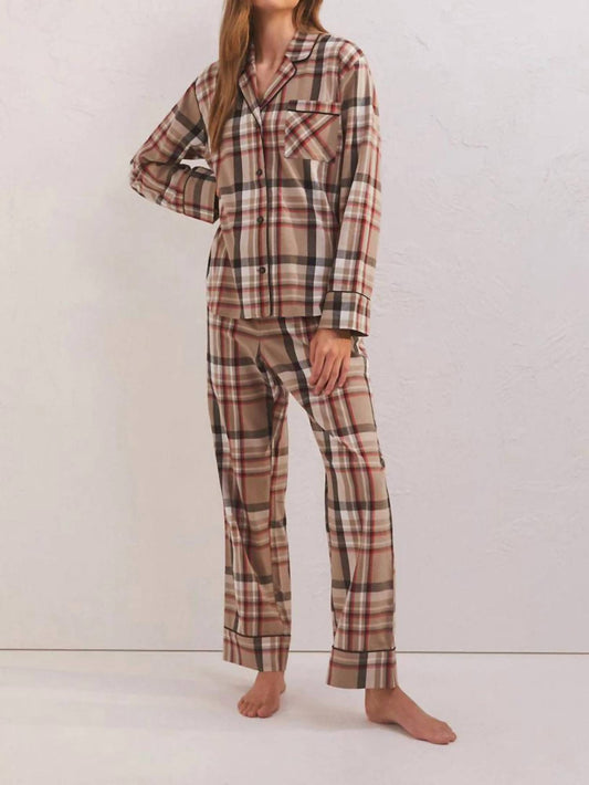 Z Supply - Dreamer Plaid PJ Set