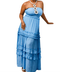 Dress Day - Maxi Smocked Dress