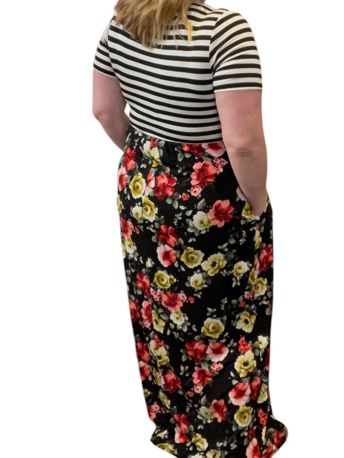 White Birch - Floral Maxi Dress