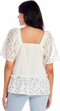 Mudpie - Eyelet Top