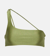 Jade Swim Apex One Shoulder Top in green - women's swimwear - view 5