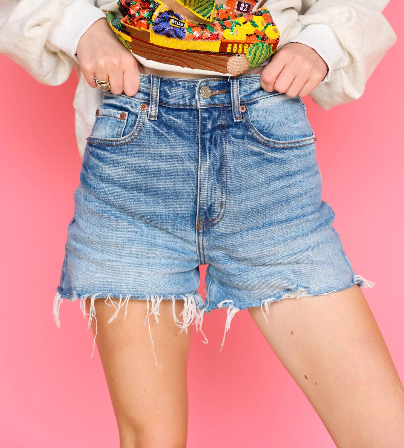 Daze - The Knockout High Rise A Line Short