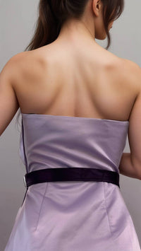 Last Dress - Petal Pop Satin Dress