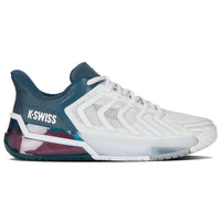K-Swiss Men's Ultrashot 4 Tennis Shoe in white stargazer neon blaze - men's shoe