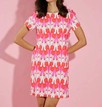 Jude Connally - Ella Paradise Ikat Mini Dress