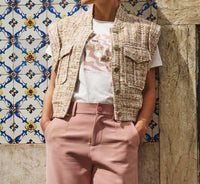 Esqualo - Winna Tweed Waistcoat Vest