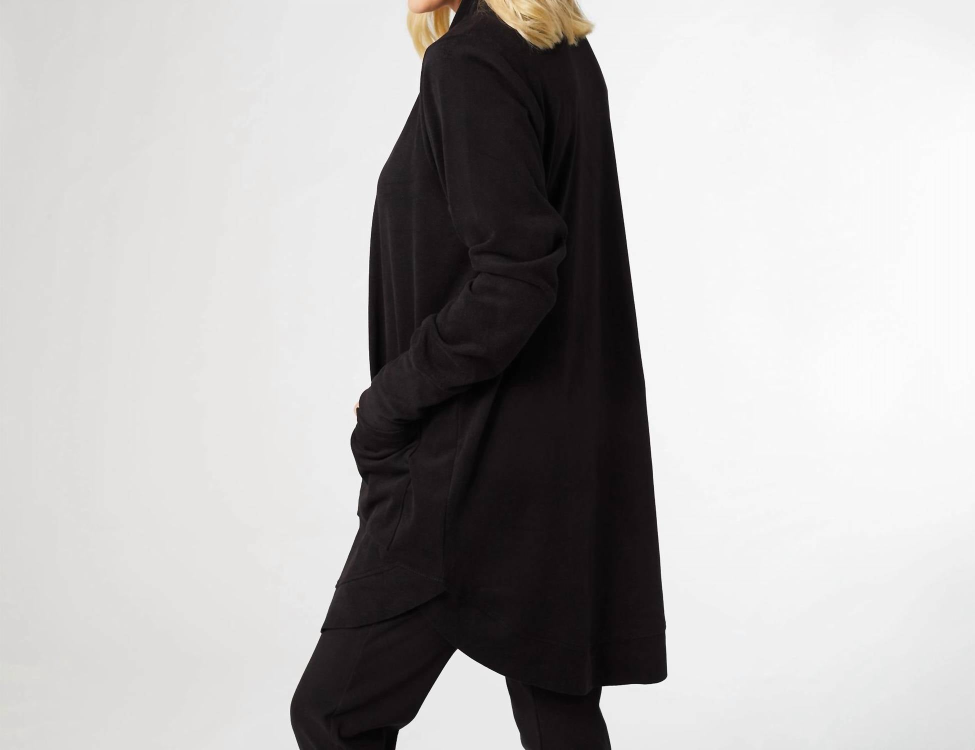 Coco + Carmen - Weekend Brushed All Day Pocket Cardigan