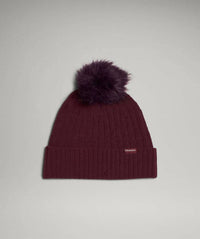 Lululemon - Cable Knit Pom Beanie
