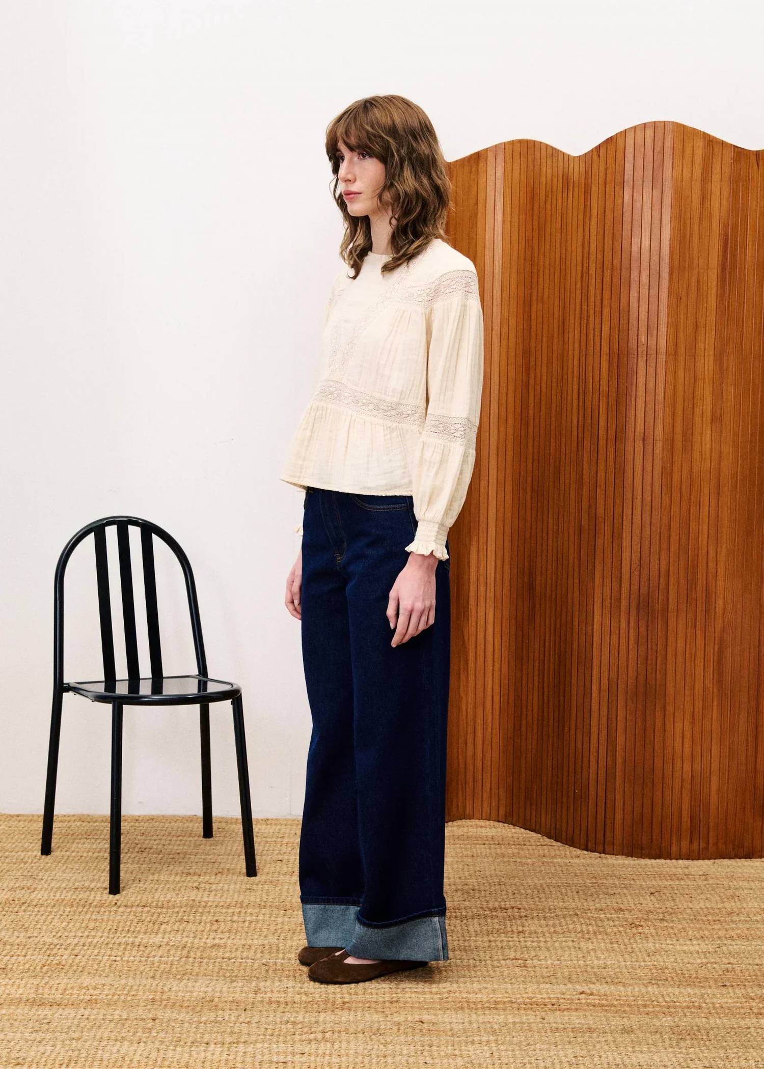 Frnch - Ambre Long Sleeve Blouse