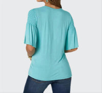 Wrangler - Cinched Shoulder Blouse