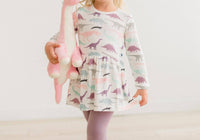Kickee - Girls' Long Sleeve Playtime Outfit Set
