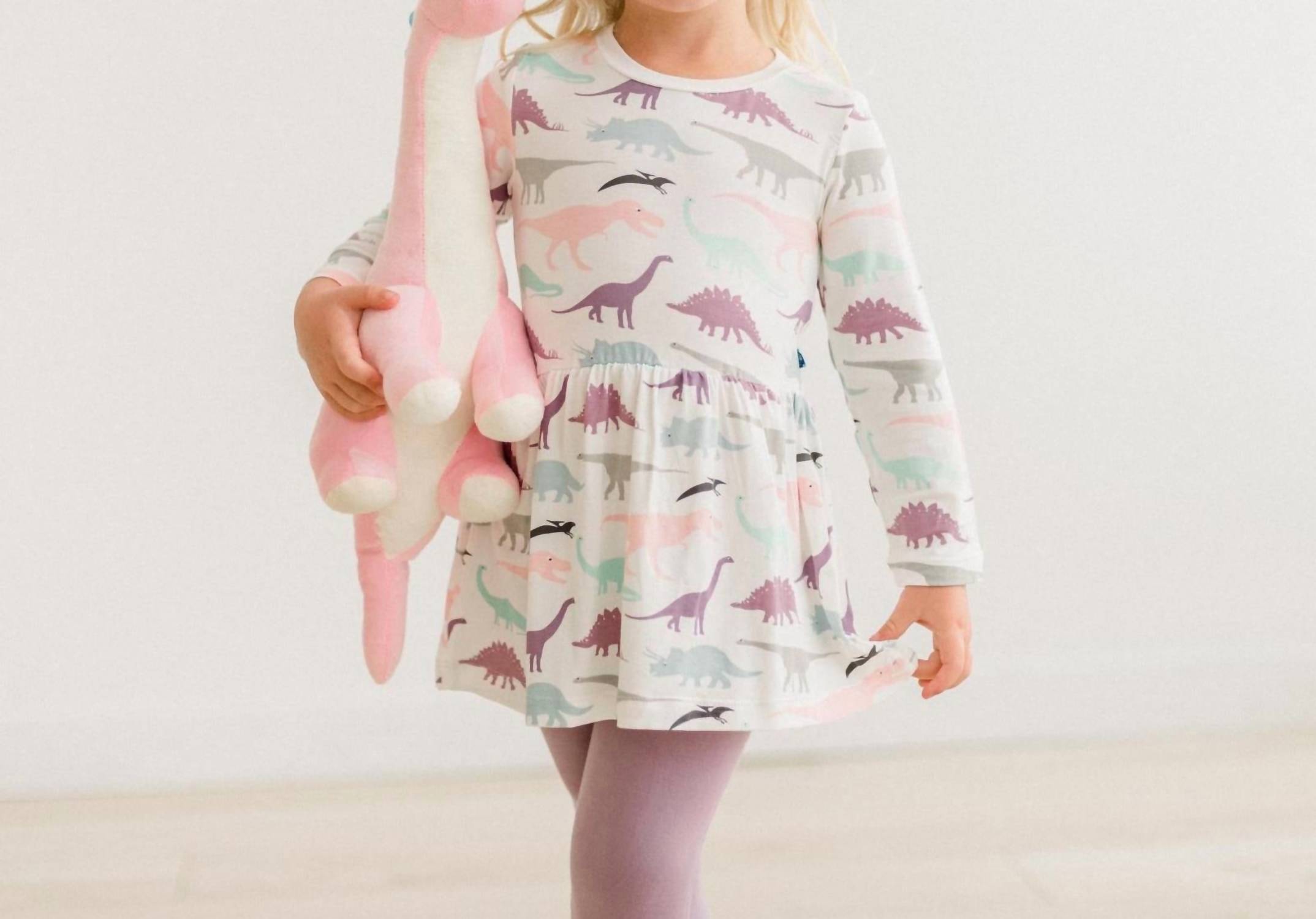 Kickee - Girls' Long Sleeve Playtime Outfit Set