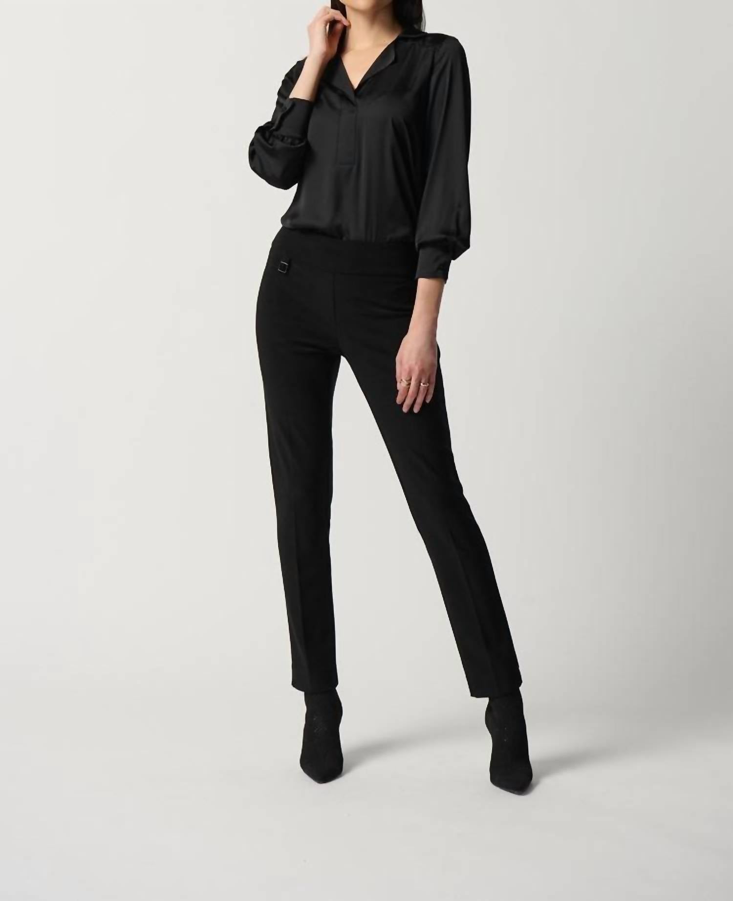 Joseph Ribkoff - Notched Collar Top