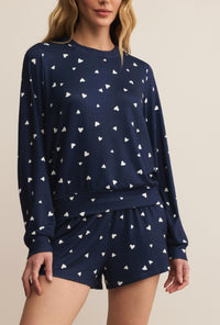 Z Supply - Classic Heart Long Sleeve Top