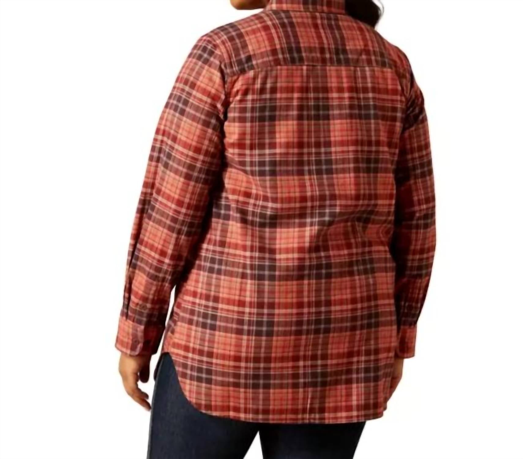 Ariat - Rebar Flannel Long Sleeve Work Tunic
