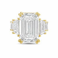Diana M Jewels - Women's Emerald Lab-Grown Diamond Fashion Ring (20.00 Ct) - Signature