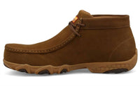 TWISTED X Men's Safety Nano-toe Cellstretch Work Chukka Shoe in distressed saddle - men's boots